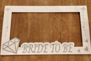 מסגרת צילום לבנה Bride To Be