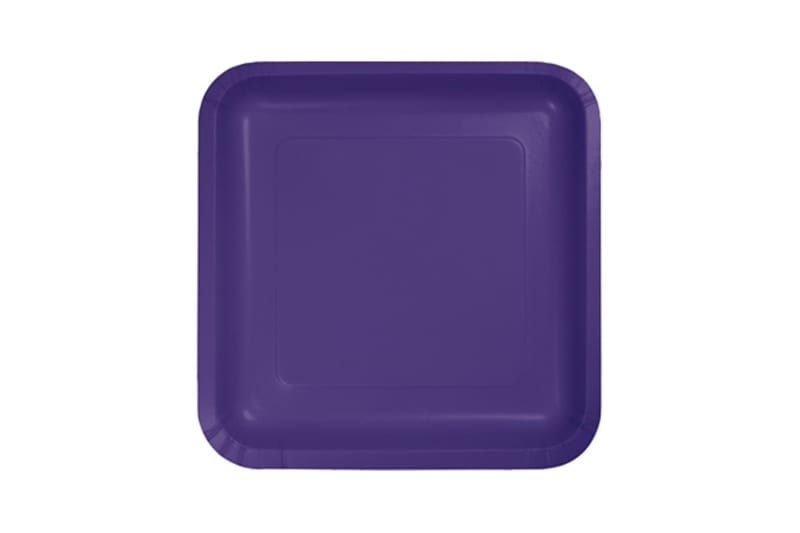 צלחות מרובעות